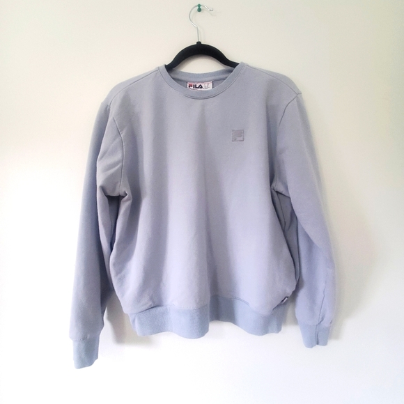 FILA Light Blue Pullover Sweater - Picture 1 of 6
